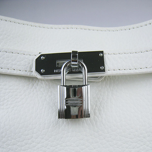 Replica Hermes Jypsiere 34 Togo Leather Messenger Bag White H2804 - 1:1 Copy - Click Image to Close